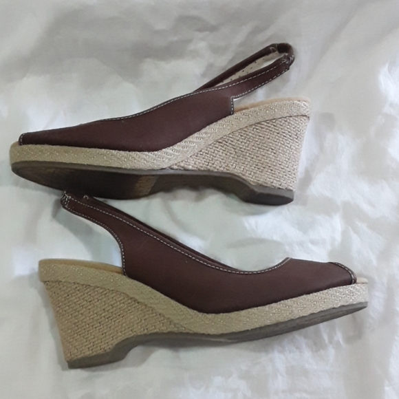 Montego Bay Club Canvas Wedges - Picture 6 of 8